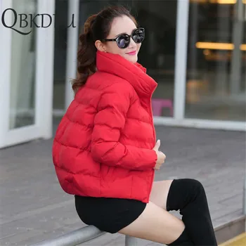 Women Short Jacket Parkas Mujer 2019 Winter Warm Jacket Coat Fashion Autumn Solid Warm Thicken Padded Down Parka Female Outwear
Women Short Jacket Parkas Mujer 2019 Winter Warm Jacket Coat Fashion Autumn Solid Warm Thicken Padded Down Parka Female Outwear