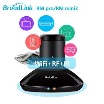 Broadlink RM3 Pro RM Mini 3 Black Bean Smart Home Automation Universal Wifi Switch Remote WiFi/IR/RF Controller Domotica Timer
Broadlink RM3 Pro RM Mini 3 Black Bean Smart Home Automation Universal Wifi Switch Remote WiFi/IR/RF Controller Domotica Timer
