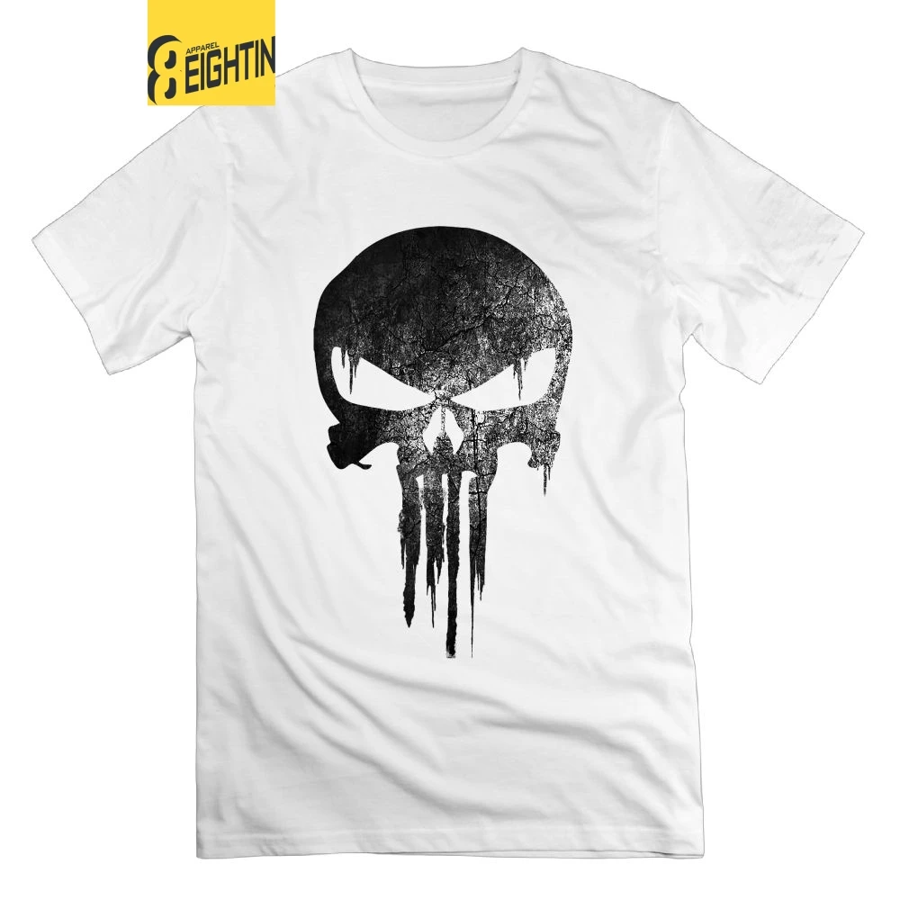 Punisher Vintage Skull Novelty T-Shirts 100% Cotton Man's Short Sleeves T Shirts Summer Tees Vintage Crew Neck
Punisher Vintage Skull Novelty T-Shirts 100% Cotton Man's Short Sleeves T Shirts Summer Tees Vintage Crew Neck