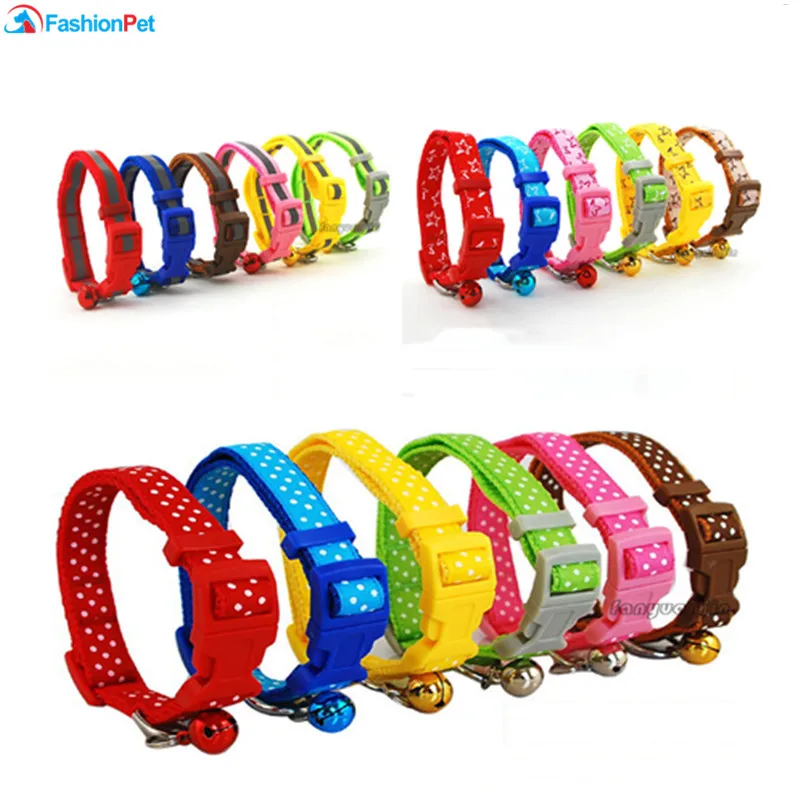 New Fashion Nylon Small Dog Collars Reflective/Dot/Star Style 2 Sizes Dog Puppy Cat Pet Necklace Collar
New Fashion Nylon Small Dog Collars Reflective/Dot/Star Style 2 Sizes Dog Puppy Cat Pet Necklace Collar