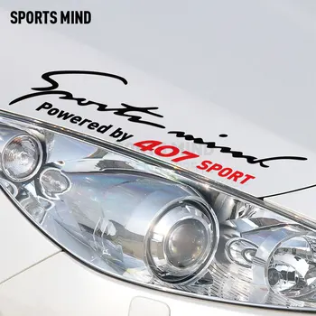 2 Pieces Sports Mind Car-Styling On Car Lamp Eyebrow automobiles & motorcycles Car Sticker Decal For Peugeot 407 accessories
2 Pieces Sports Mind Car-Styling On Car Lamp Eyebrow automobiles & motorcycles Car Sticker Decal For Peugeot 407 accessories