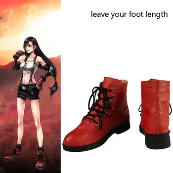 PS4 Game Final Fantasy VII Remake Cosplay Boots FFVII FF7 Tifa Lockhar Costume Shoes Leather Flat Halloween Carnival Custom Made
PS4 Game Final Fantasy VII Remake Cosplay Boots FFVII FF7 Tifa Lockhar Costume Shoes Leather Flat Halloween Carnival Custom Made