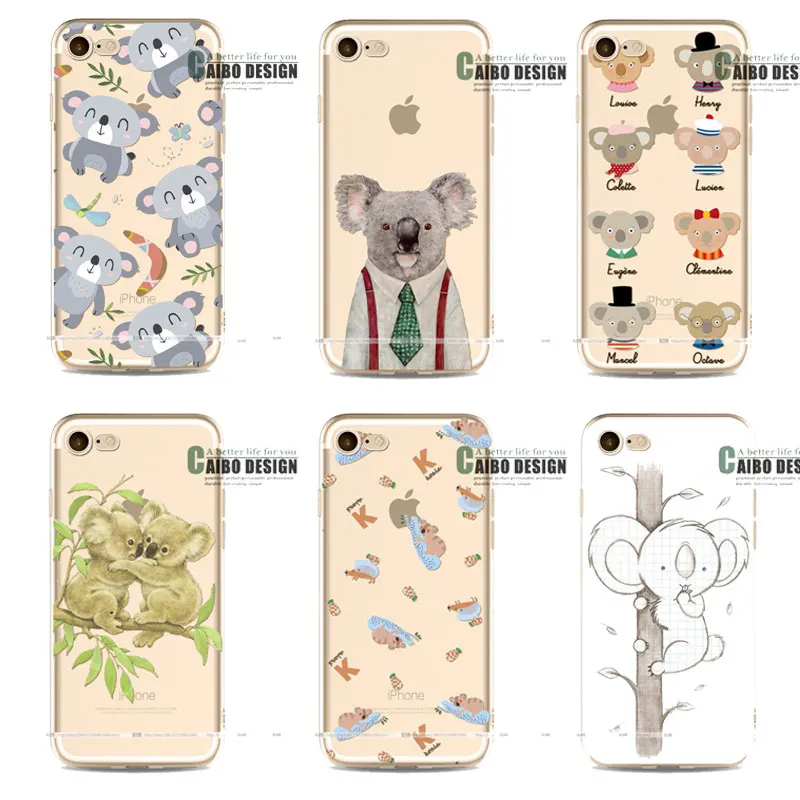For iphone 11 Pro Case Clear Painted Animal Transparent Soft TPU Coque For iphone XR XS Max 7 8 6 6S Plus Cover Koala Bear Cute
For iphone 11 Pro Case Clear Painted Animal Transparent Soft TPU Coque For iphone XR XS Max 7 8 6 6S Plus Cover Koala Bear Cute
