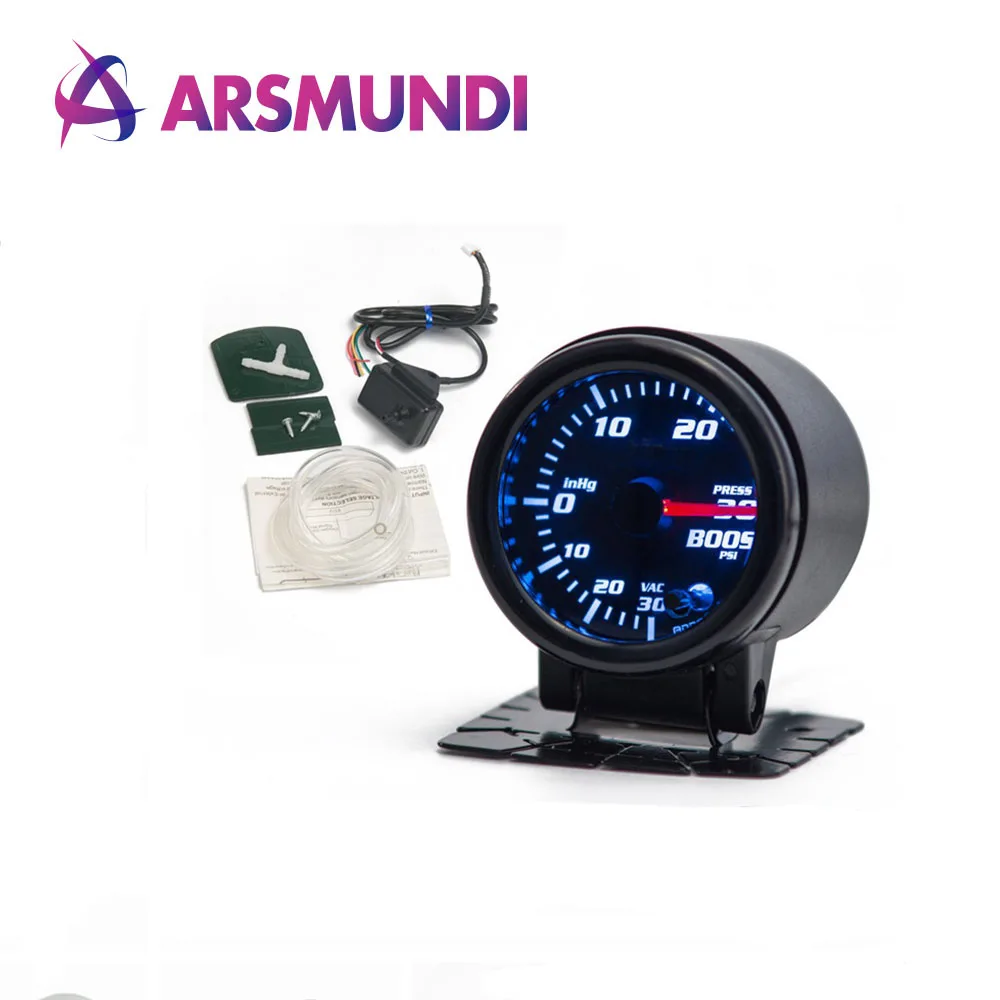 " 52mm 7 Color LED Smoke Face Car Auto Bar Turbo Boost Gauge Meter With Sensor and Holder
" 52mm 7 Color LED Smoke Face Car Auto Bar Turbo Boost Gauge Meter With Sensor and Holder