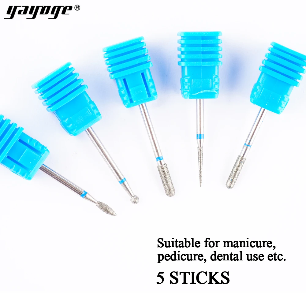 Yayoge Nail Drill Bits Machine Cutter Nail File 5in1 Style Choice Tungsten Carbide Electric Rotate Burr Milling Cutter Bit
Yayoge Nail Drill Bits Machine Cutter Nail File 5in1 Style Choice Tungsten Carbide Electric Rotate Burr Milling Cutter Bit