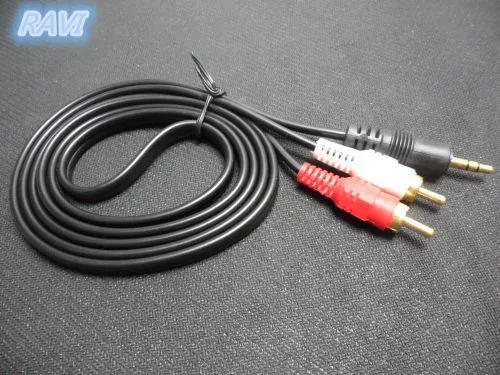 Audio cable 3.5mm turn a two points 2RCA double Lotus computer connection TV speaker line audio
Audio cable 3.5mm turn a two points 2RCA double Lotus computer connection TV speaker line audio