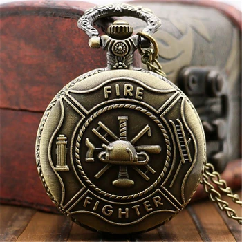 HOT Antique Copper Steampunk Vintage Bronze Gear Men Women Steampunk Vintage Fire Fighter Necklace Pendant Quartz Pocket Watch
HOT Antique Copper Steampunk Vintage Bronze Gear Men Women Steampunk Vintage Fire Fighter Necklace Pendant Quartz Pocket Watch