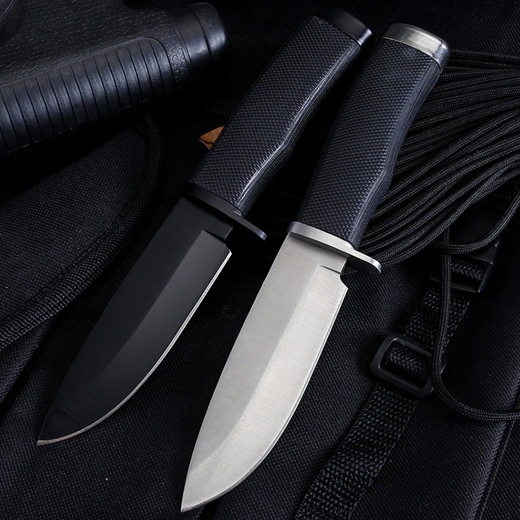 SDIYABEIZ Outdoor knives 56HRC 420 blade fixed blade knife Outdoor Survival Camping Hunting knives Tools & Nylon Sheath
SDIYABEIZ Outdoor knives 56HRC 420 blade fixed blade knife Outdoor Survival Camping Hunting knives Tools & Nylon Sheath
