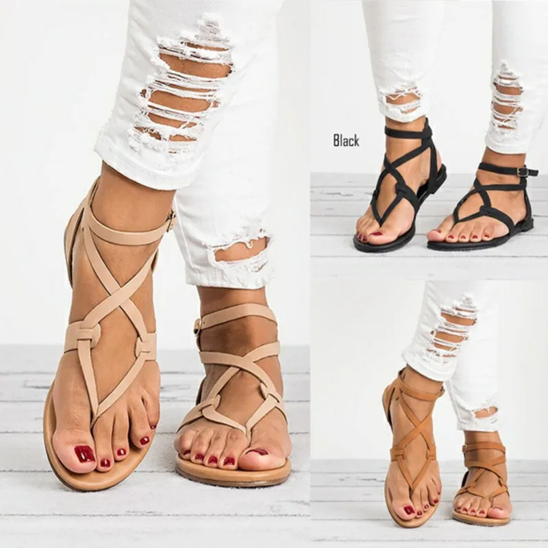 AGUTZM 2019 Shoes Woman Bandage Summer Female Casual Low Heels Ankle Strap Women Sandals Zapatos Mujer Sandalias Plus Size 34-43
AGUTZM 2019 Shoes Woman Bandage Summer Female Casual Low Heels Ankle Strap Women Sandals Zapatos Mujer Sandalias Plus Size 34-43