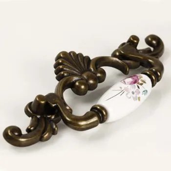 100mm vintage style shaky furniture handles antique brass drawer cabinet pull bronze dresser cupboard rural porcelain pulls
100mm vintage style shaky furniture handles antique brass drawer cabinet pull bronze dresser cupboard rural porcelain pulls