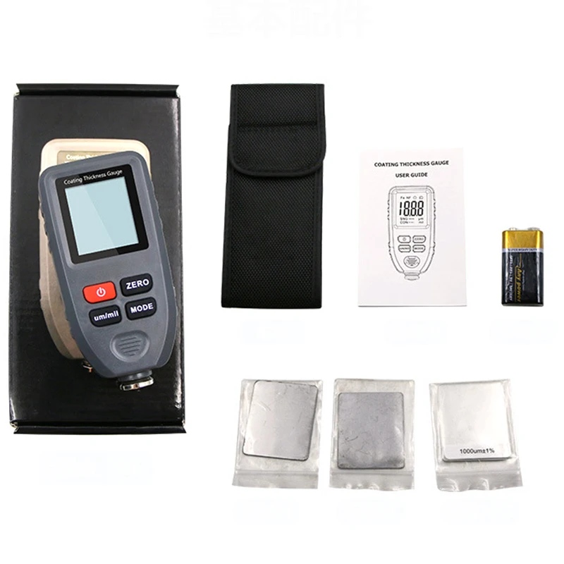 Electronic Thick-measuring Digital Tomography Coating Instrument Automobile Paint Electroplating Testing Coating measure Paint
Electronic Thick-measuring Digital Tomography Coating Instrument Automobile Paint Electroplating Testing Coating measure Paint