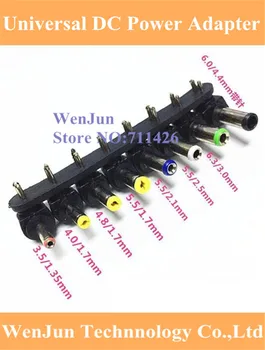 Universal 8pcs/set DC to 2 PIN Feet Multi-type Male Jack adapter connector for Sony/Toshiba/Lenovo/ASUS/Acer laptop
Universal 8pcs/set DC to 2 PIN Feet Multi-type Male Jack adapter connector for Sony/Toshiba/Lenovo/ASUS/Acer laptop