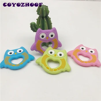 10pcs Baby Teether Silicone Owl Shape BPA Free Pendants Food Grade Materials Charms DIY Jewelry Nursing Necklace Pendant
10pcs Baby Teether Silicone Owl Shape BPA Free Pendants Food Grade Materials Charms DIY Jewelry Nursing Necklace Pendant
