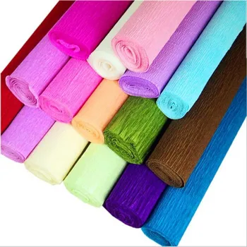 12 pcs Size 50cm x 2.5m Roll-up hem crepe paper flower wrapping paper cartoon flowers bouquet packing paper 
12 pcs Size 50cm x 2.5m Roll-up hem crepe paper flower wrapping paper cartoon flowers bouquet packing paper