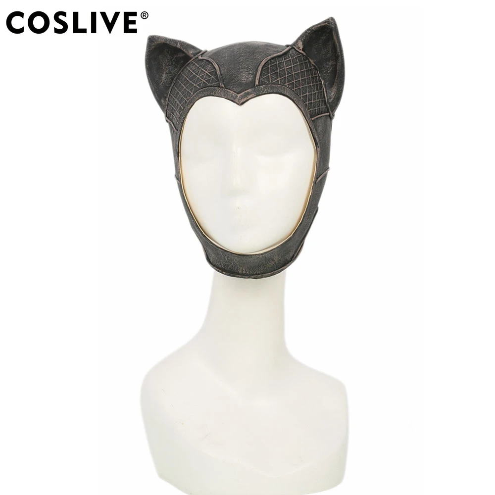 Coslive маска женщина кошка взрослый для вечеринки Бэтмен рыцарь Аркхема реквизит