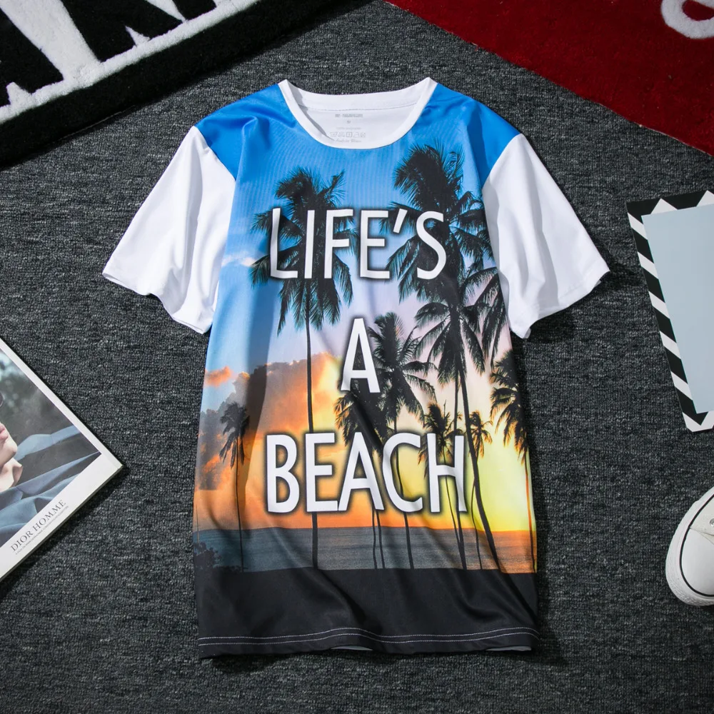 2019 Fashion Casual 3D Print Quik Dry Men's T-Shirt Mens Short Sleeve Tees Surfing Beach T Shirts O-neck Tops
2019 Fashion Casual 3D Print Quik Dry Men's T-Shirt Mens Short Sleeve Tees Surfing Beach T Shirts O-neck Tops