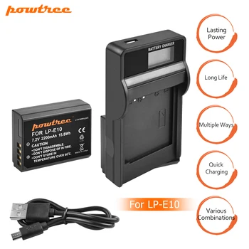 1X LP-E10 LP E10 LPE10 Rechargeable Battery+LCD Battery Charger For Canon EOS Rebel T3 T5 T6 1100D 1200D 4000D Kiss X50 X7 L30
1X LP-E10 LP E10 LPE10 Rechargeable Battery+LCD Battery Charger For Canon EOS Rebel T3 T5 T6 1100D 1200D 4000D Kiss X50 X7 L30