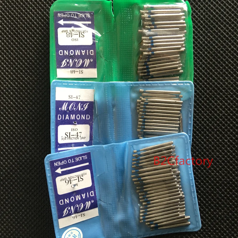 50pcs Dental Diamond FG High Speed Burs for Polishing Smoothing Dental SI Burs Single inverted Cone
50pcs Dental Diamond FG High Speed Burs for Polishing Smoothing Dental SI Burs Single inverted Cone