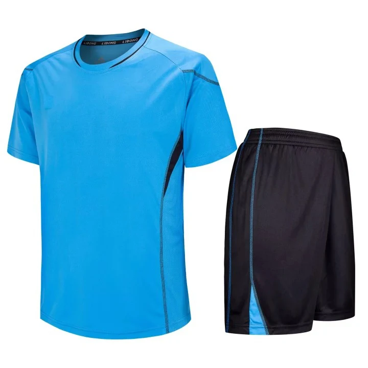 Image 2017 new Top quality football jerseys shirt   shorts football uniform training suit Soccer tracksit customized