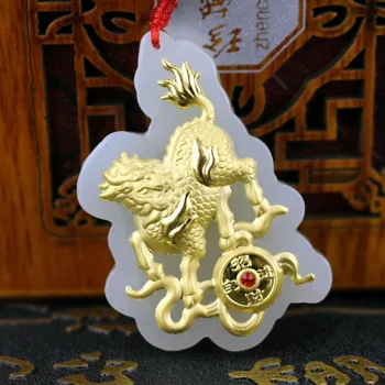 Vogue Design Hetian Jade 24k Gold Necklace Pendant Natural Jade Pendants Lucky Kirin Pendant For Men Women Christmas Gift
Vogue Design Hetian Jade 24k Gold Necklace Pendant Natural Jade Pendants Lucky Kirin Pendant For Men Women Christmas Gift