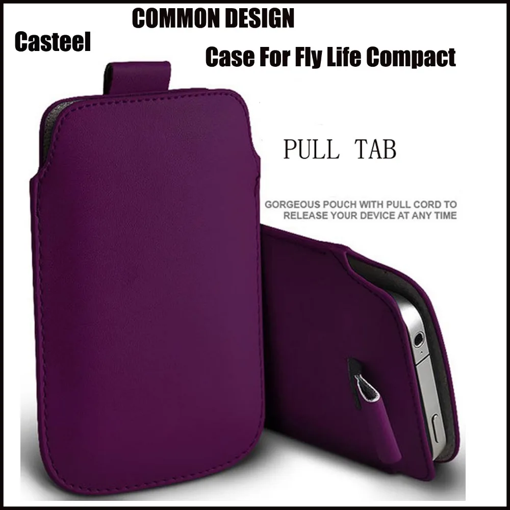 Casteel PU Leather Case For Fly Life Compact Pull Tab Sleeve Pouch Bag Case Cover
Casteel PU Leather Case For Fly Life Compact Pull Tab Sleeve Pouch Bag Case Cover