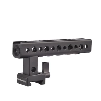 MINIFOCUS Camera Cage Accessories Nato Rail Handle Top Cheese Handle Grip for Nikon DSLR Cameras/Camcorder/Action Camera
MINIFOCUS Camera Cage Accessories Nato Rail Handle Top Cheese Handle Grip for Nikon DSLR Cameras/Camcorder/Action Camera