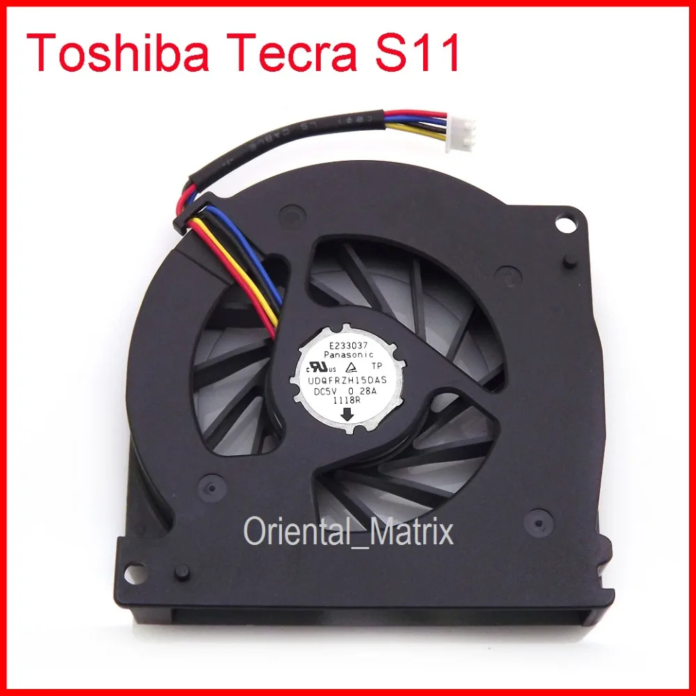 

Free Shipping New UDQFRZH15DAS DC5V 0.28A For Toshiba Tecra S11 CPU Cooler Cooling Fan