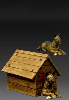 1/35 one Shepherd Dog with Doghouse toy Resin Model Miniature Kit unassembly Unpainted
1/35 one Shepherd Dog with Doghouse toy Resin Model Miniature Kit unassembly Unpainted