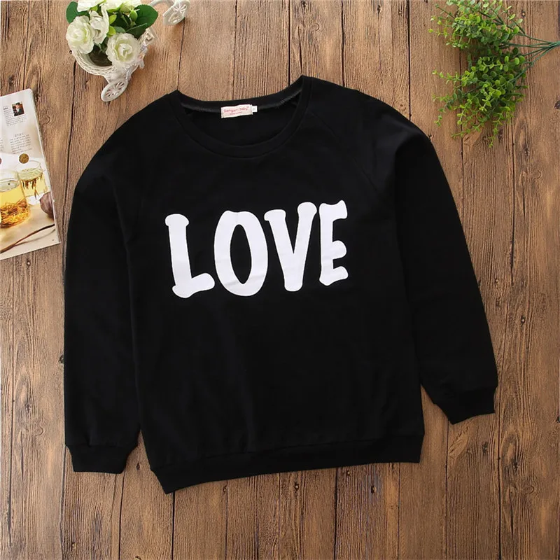 Family Matching Outfits Long Sleeve Mom Kids Hoodies Coffee Milk Mother and Daughter Tshirts Family Look Clothes H0816
Family Matching Outfits Long Sleeve Mom Kids Hoodies Coffee Milk Mother and Daughter Tshirts Family Look Clothes H0816