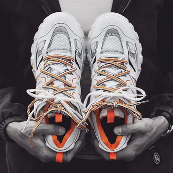 Casual Shoes Men Sneakers Lightweight Breathable Mesh Men Outdoor Lace Up Comfortable White Sole Non-slip Krasovki Fashion
Casual Shoes Men Sneakers Lightweight Breathable Mesh Men Outdoor Lace Up Comfortable White Sole Non-slip Krasovki Fashion