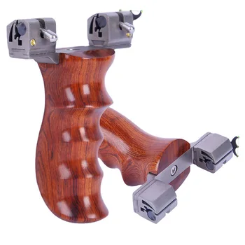 Powerful Slingshot Adult Shooting Flat Rubber Band Titanium Slingshot with Wooden Handle Slingshot Professional Hunting Tool
Powerful Slingshot Adult Shooting Flat Rubber Band Titanium Slingshot with Wooden Handle Slingshot Professional Hunting Tool