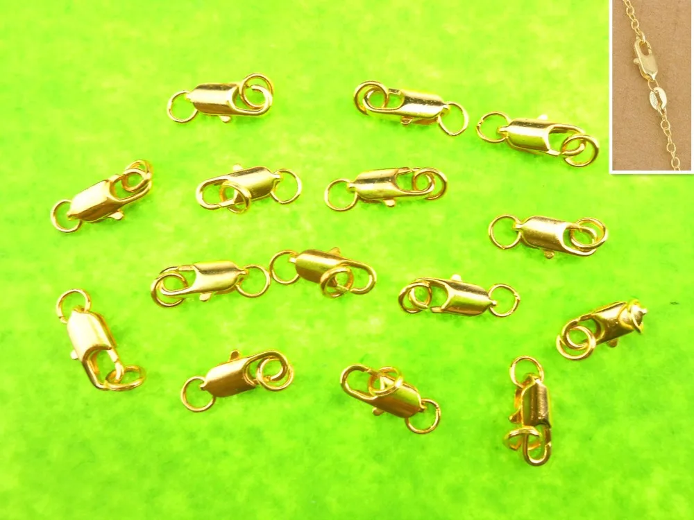 Фото Фурнитура для ювелирных изделий ожерелье браслет соединительные компоненты DIY