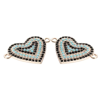 5pcs/lot 2016 Heart Micro Pave CZ Pendants Charms For Necklace Bracelet Gold Color Metal Connectors For Jewelry Making F3969
5pcs/lot 2016 Heart Micro Pave CZ Pendants Charms For Necklace Bracelet Gold Color Metal Connectors For Jewelry Making F3969