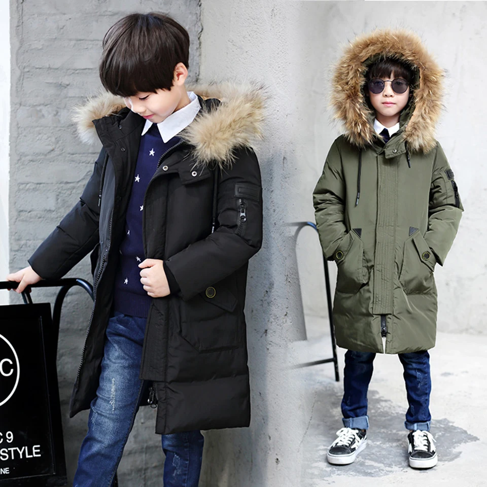 Baby Boys Down Parkas Warm Clothing Thick Coats Windproof Mid Long Parkas Children Clothes Kids Solid Color Winter Outerwear
Baby Boys Down Parkas Warm Clothing Thick Coats Windproof Mid Long Parkas Children Clothes Kids Solid Color Winter Outerwear