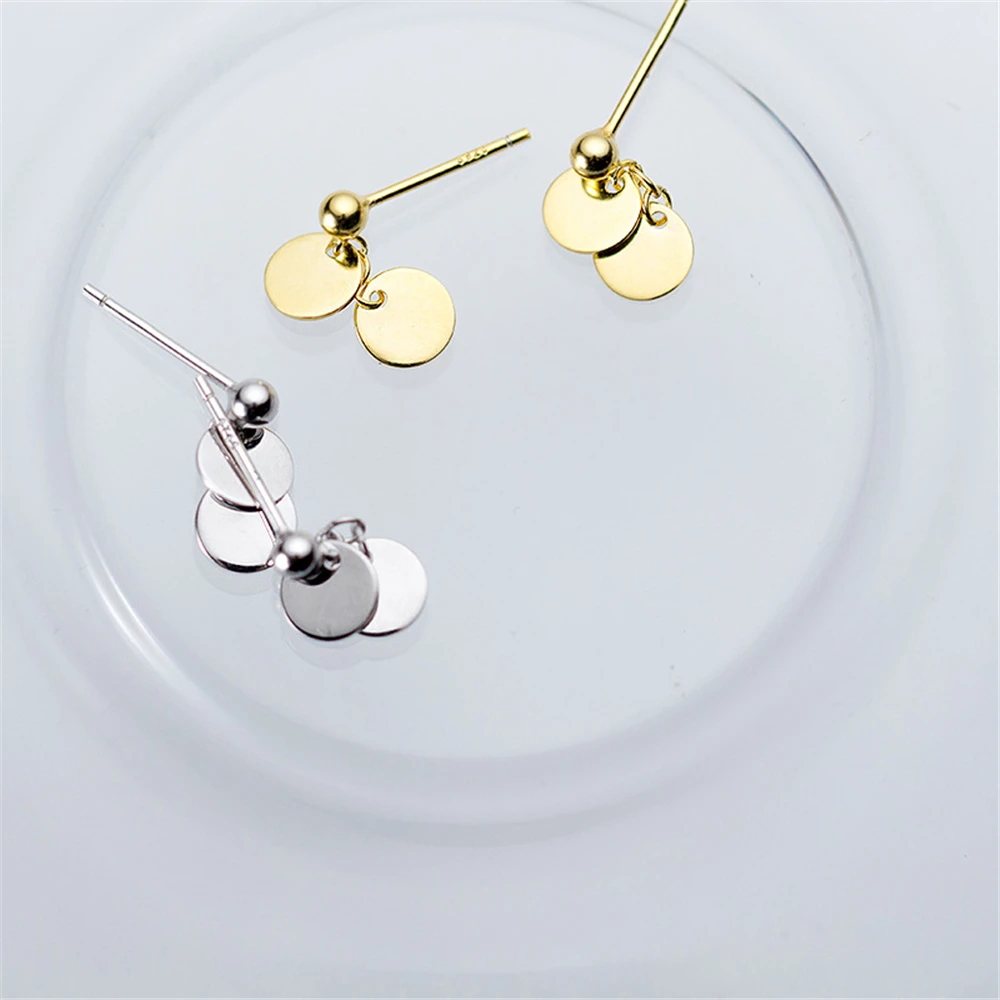 Gold Coins Earrings 925 Silver Jewelry Pendientes Brincos Charm Vintage Minimalism Birthday Gift Oorbellen Earrings for Women
Gold Coins Earrings 925 Silver Jewelry Pendientes Brincos Charm Vintage Minimalism Birthday Gift Oorbellen Earrings for Women