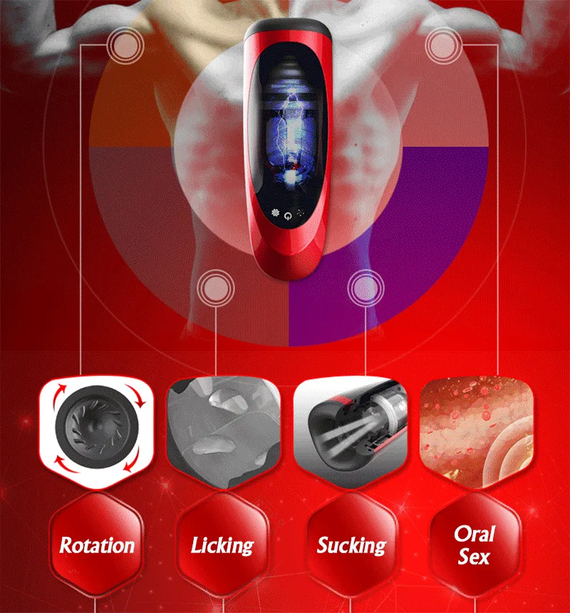 Мужской Электро Мастурбатор