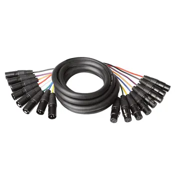 8 in1 DMX Cable KitColored 6.5ft/2m XLR3M to XLR3F Male toFemale DMX Signal Transmission Wire for Moving HeadPar Light Spotlight
8 in1 DMX Cable KitColored 6.5ft/2m XLR3M to XLR3F Male toFemale DMX Signal Transmission Wire for Moving HeadPar Light Spotlight