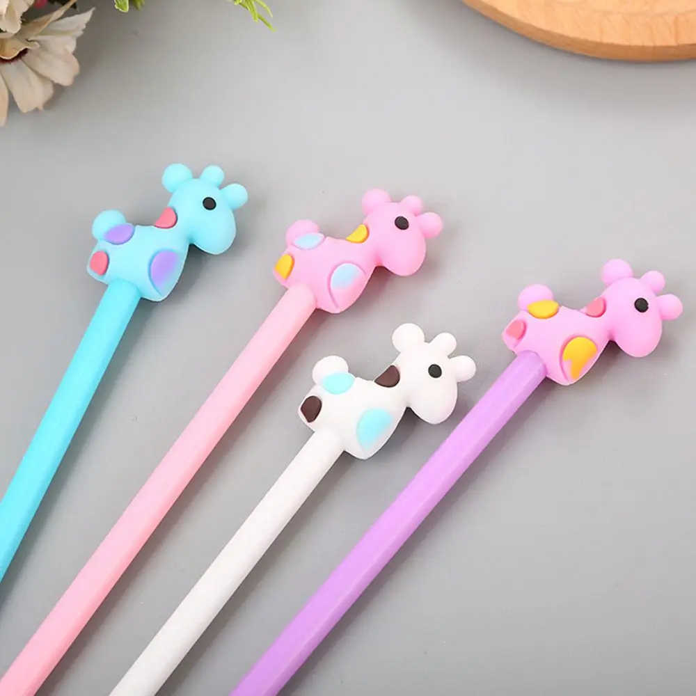 Creative stationery gel pen cute red deer elephant alpaca shape learning office signature pen cartoon animal student pen
Creative stationery gel pen cute red deer elephant alpaca shape learning office signature pen cartoon animal student pen