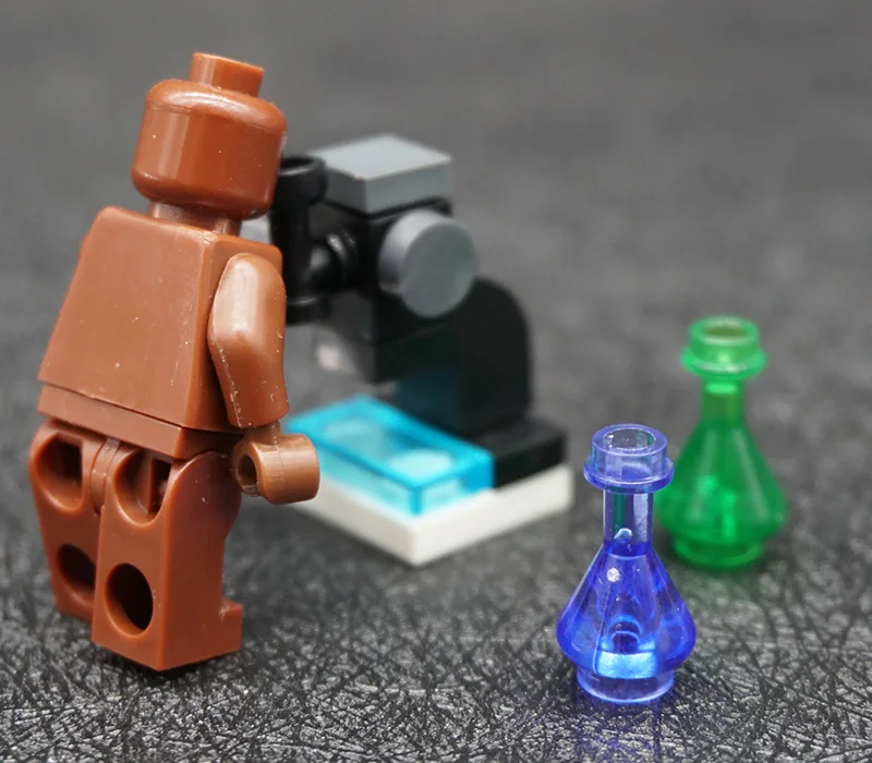 Hot Sale Office Science Building Blocks Bottle Microscope Figures MOC DIY Toy Accessories Compatible Brick X228
Hot Sale Office Science Building Blocks Bottle Microscope Figures MOC DIY Toy Accessories Compatible Brick X228