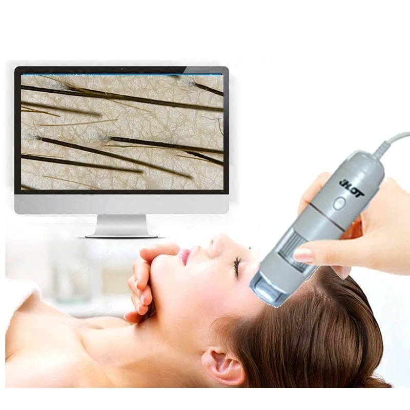 USB Intelligent dermal detector smart skin analyzer hair Analysis detection beauty instrument Microscope magic mirror Skin Care
USB Intelligent dermal detector smart skin analyzer hair Analysis detection beauty instrument Microscope magic mirror Skin Care