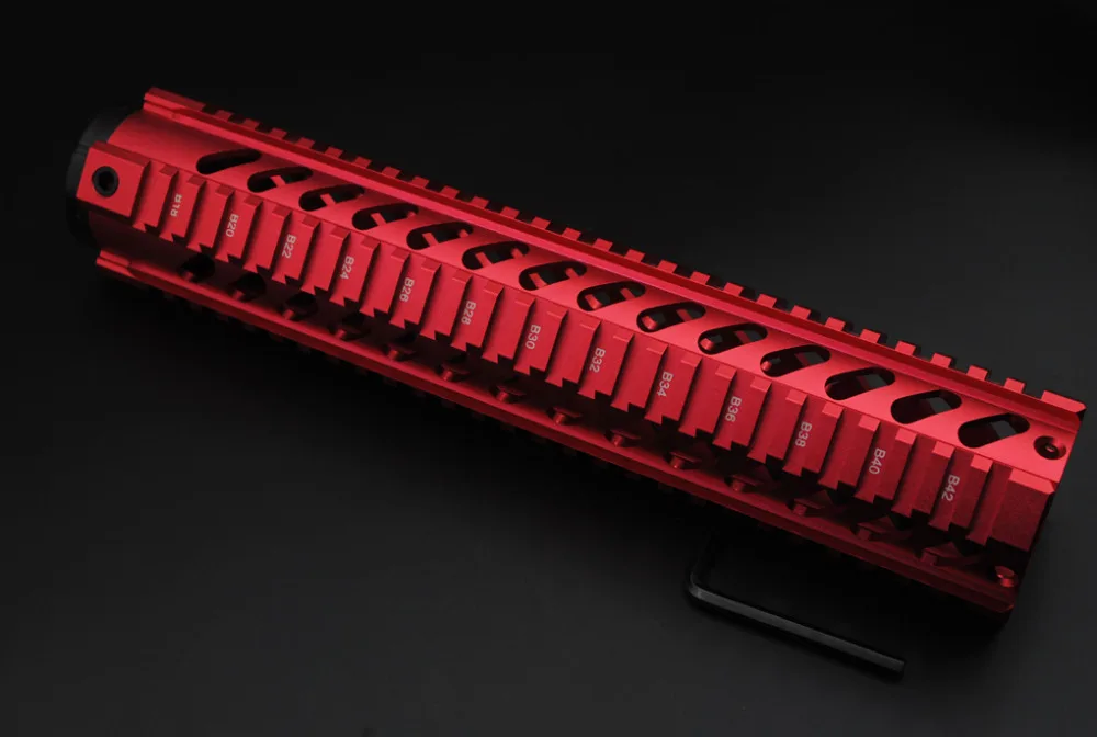 TriRock New Styple Chines Red 12'' Length Quad Rail Handguard Free Float Rail System M16 / AR-15 Free Shipping
TriRock New Styple Chines Red 12'' Length Quad Rail Handguard Free Float Rail System M16 / AR-15 Free Shipping