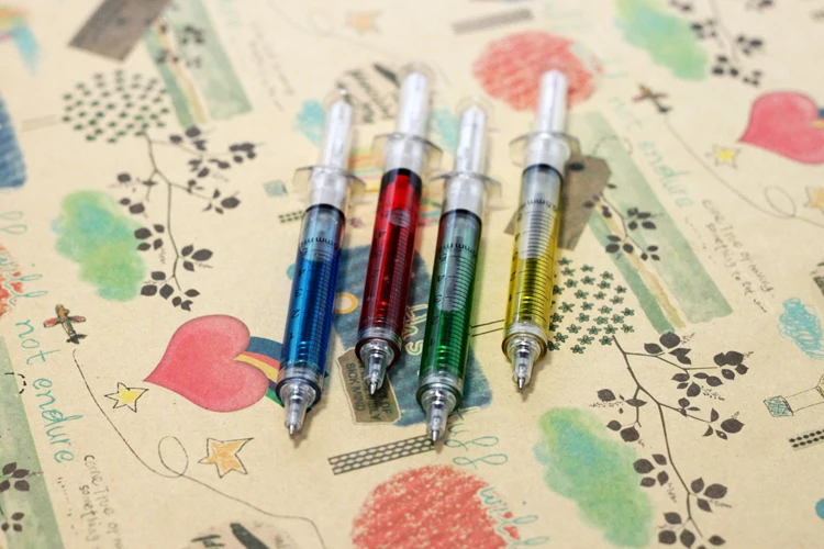 10pcs-lot-Syringe-ballpoint-pen-black-ink-Novelty-Plastic-Novelty-pens-4-Collors-Mixed-Stationery-20pcs (4)