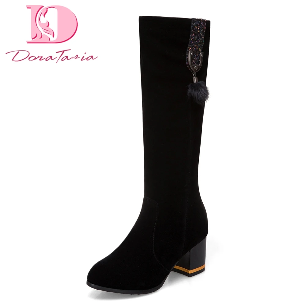 Doratasia 2018 Large Size 33-43 riding boots Women Shoes Woman Boots Chunky Heels winter knee-high Boots Woman Shoes
Doratasia 2018 Large Size 33-43 riding boots Women Shoes Woman Boots Chunky Heels winter knee-high Boots Woman Shoes