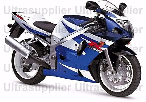 White Black w/ Blue Complete Motorcycle Injection Fairing kit Bodywork for 2001-2003 Suzuki GSXR 600 750 Full Body Molding kit
White Black w/ Blue Complete Motorcycle Injection Fairing kit Bodywork for 2001-2003 Suzuki GSXR 600 750 Full Body Molding kit
