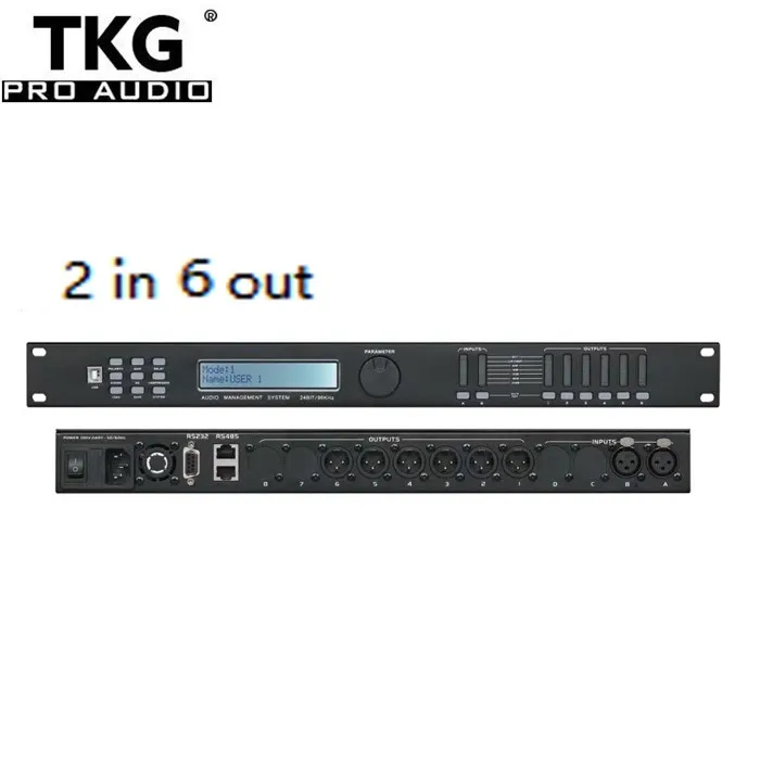 TKG 2 в 6 out MK-2600 сценический динамик профессиональный караоке КТВ Звук цифровой