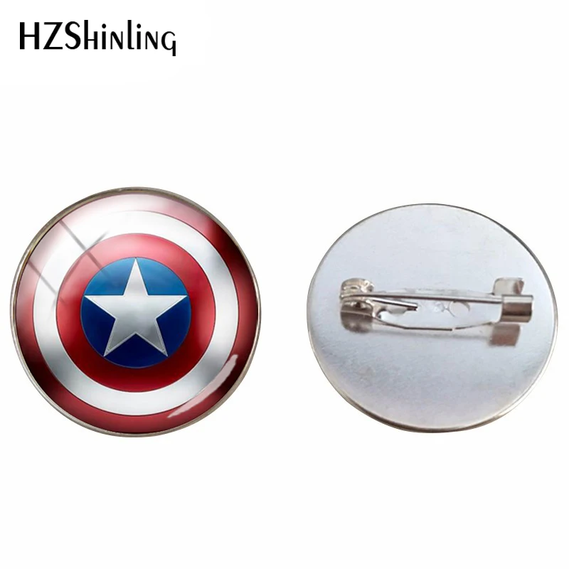 2018 Trendy Comic Movie Superheroes Captain Shield Spider Silver Cabochon Brooches Hand Craft Art Printed Photo Brooch Pins
2018 Trendy Comic Movie Superheroes Captain Shield Spider Silver Cabochon Brooches Hand Craft Art Printed Photo Brooch Pins