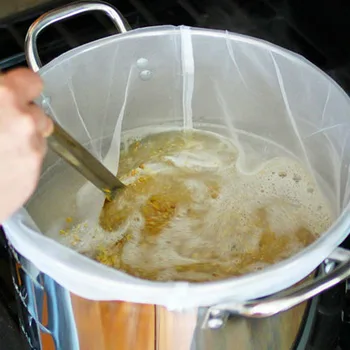 Drawstring Brew in a Bag Straining Filtering Craft Homebrew Beer Wine Brewing Nylon Strainer 160 Micron
Drawstring Brew in a Bag Straining Filtering Craft Homebrew Beer Wine Brewing Nylon Strainer 160 Micron