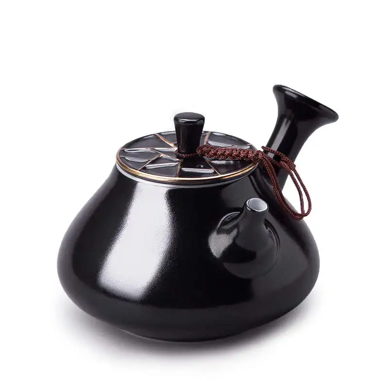 150Ml High Quality Mini Ceramic Teapots Chinese Style Tea Kettle Vintage Kung Fu Tea Sets Hand Made Portable Tea Pot
150Ml High Quality Mini Ceramic Teapots Chinese Style Tea Kettle Vintage Kung Fu Tea Sets Hand Made Portable Tea Pot