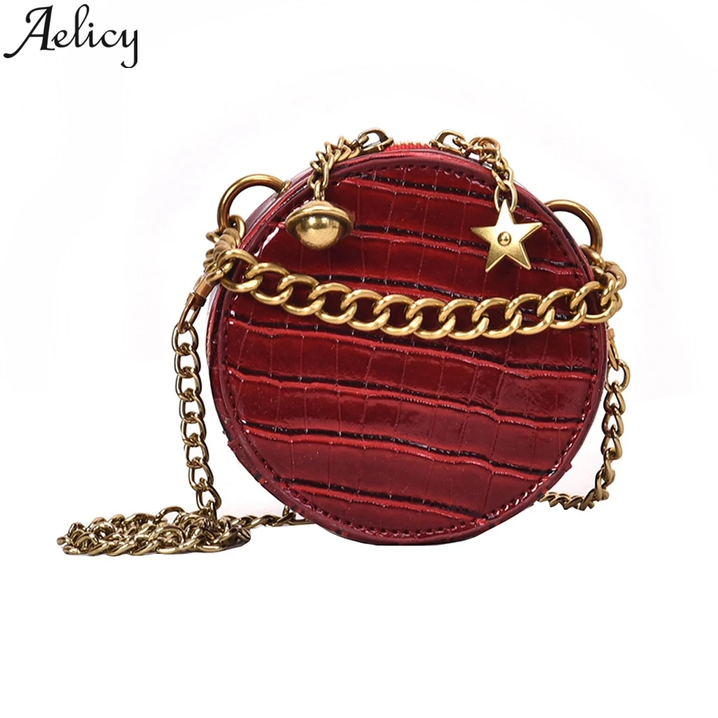 Aelicy 2019 Luxury Handbags women's Shoulder Bag Designer Round Crossbody Bag High Quality Small Summer Side Bags Ladies
Aelicy 2019 Luxury Handbags women's Shoulder Bag Designer Round Crossbody Bag High Quality Small Summer Side Bags Ladies