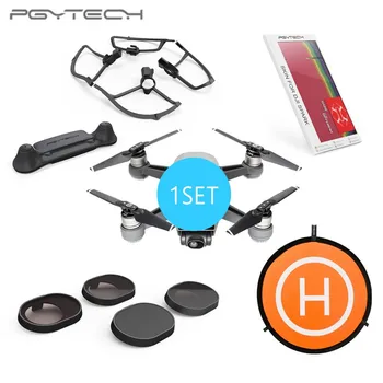 PGYTECH 5pcs/set Landing Pad 55 cm & Lens Filter ND set & Remote Control Guard & Propeller Guard & Sticker Kit For DJI Spark
PGYTECH 5pcs/set Landing Pad 55 cm & Lens Filter ND set & Remote Control Guard & Propeller Guard & Sticker Kit For DJI Spark